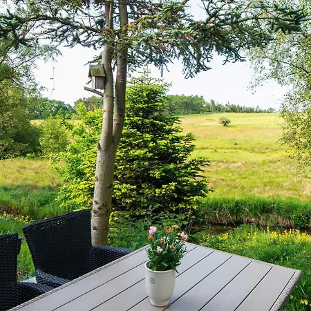 Casa de Férias Tranquil Riverside Retreat Holstebro